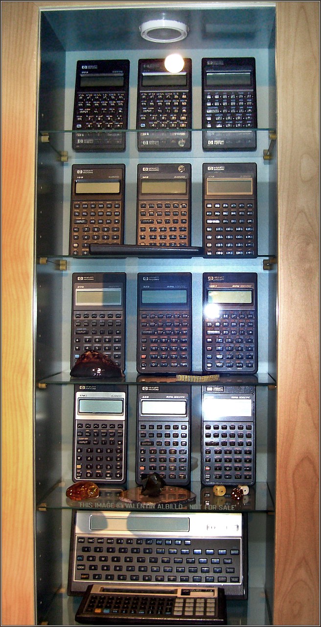 Valentin Albillo's HP Collection - HP Calculator Pictures